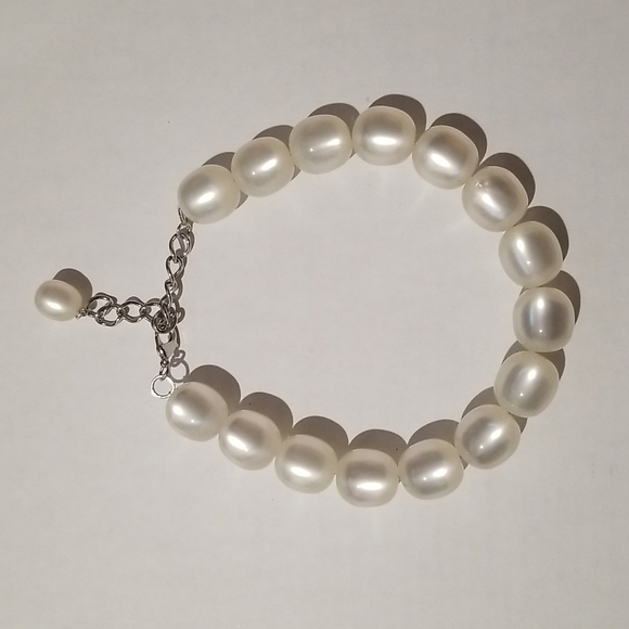 💕RACHEL COMEY💕 Chunky Bead Choker Necklace Acrylic ~ Pearl NWOT
